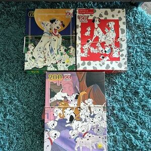 Vintage 101 Dalmatians puzzles